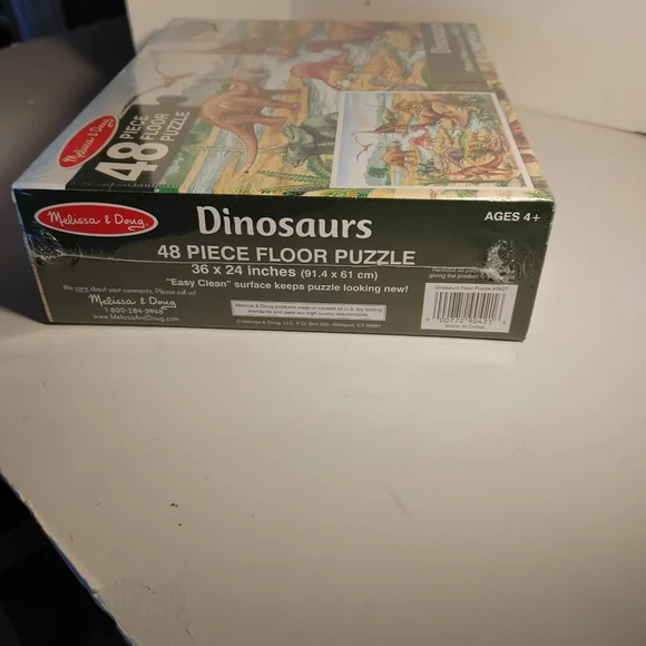 Melissa and Doug Dinosaurs 48 piece Floor Puzzle New - Picture 6 of 6